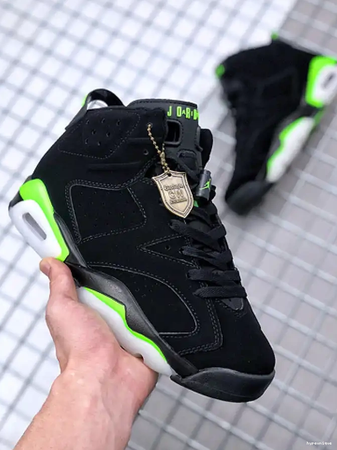 HYPE 003 'Electric 6 Green' Air Retro CT8529 Jordan 0429